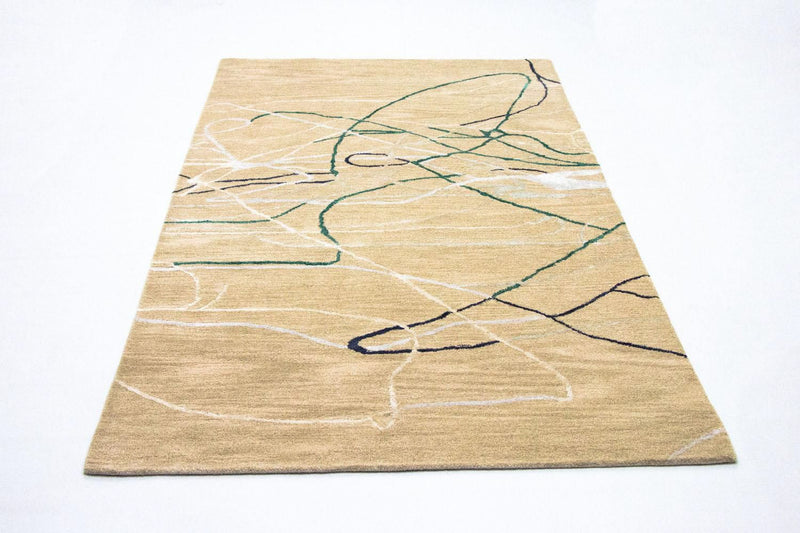 Tappeto di design - 242 x 153 cm - beige