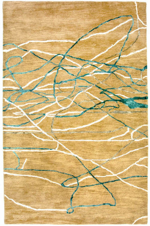 Tappeto di design - 245 x 156 cm - beige