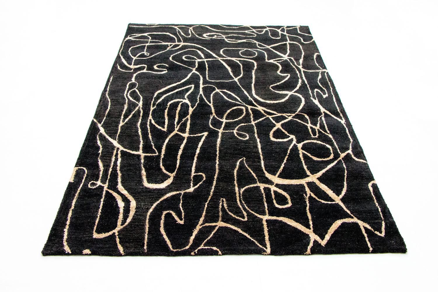 Tappeto di design - 243 x 154 cm - blu