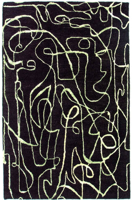 Tappeto di design - 243 x 152 cm - blu