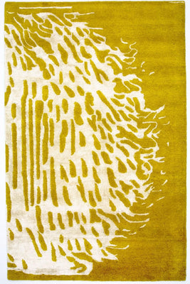 Tappeto di design - 244 x 153 cm - verde chiaro