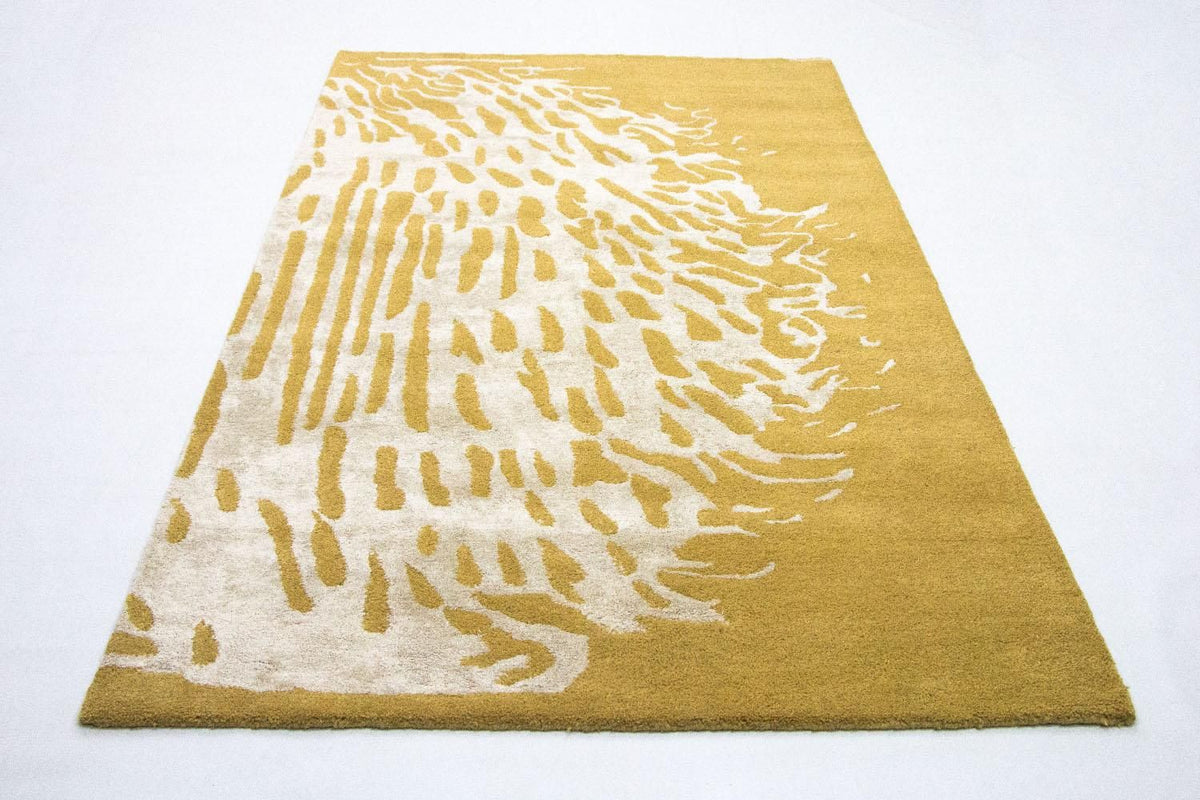 Tappeto di design - 244 x 153 cm - verde chiaro