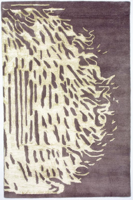 Tappeto di design - 242 x 153 cm - lilla