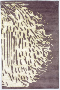 Tappeto di design - 242 x 153 cm - lilla