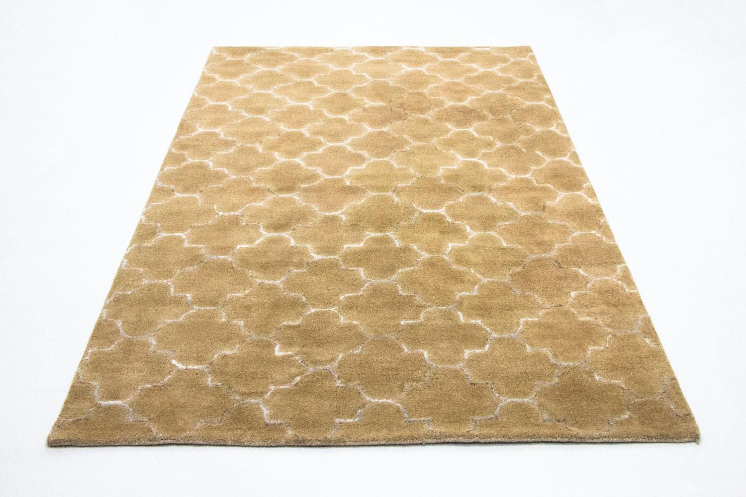 Tappeto di lana - 246 x 156 cm - beige