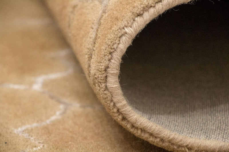 Tappeto di lana - 246 x 156 cm - beige