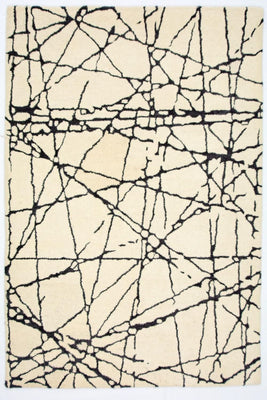 Tappeto di design - 181 x 121 cm - beige