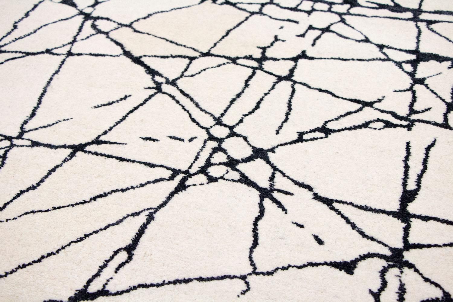 Tappeto di design - 181 x 121 cm - beige