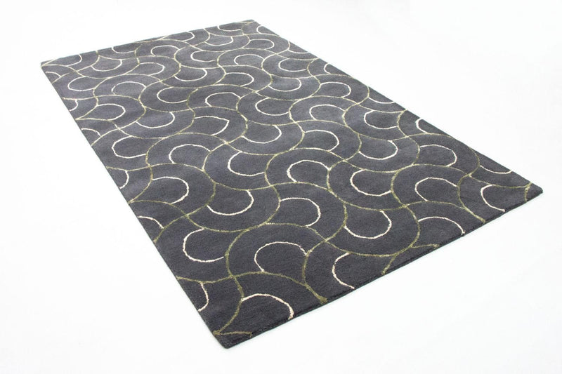Tappeto di design - 242 x 152 cm - blu