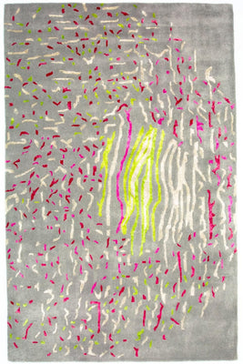 Tappeto di design - 245 x 143 cm - grigio