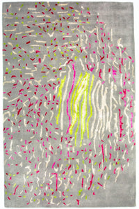 Tappeto di design - 245 x 143 cm - grigio