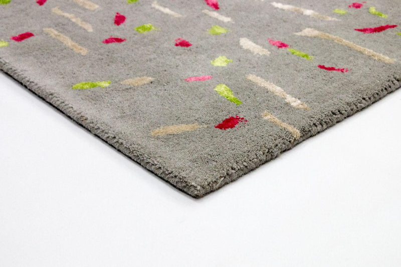 Tappeto di design - 245 x 143 cm - grigio