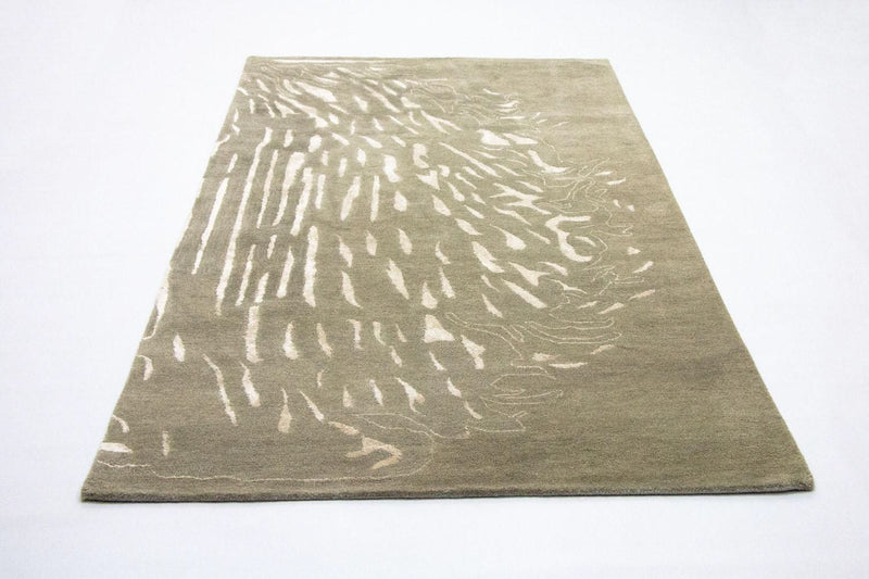 Tappeto di design - 242 x 153 cm - marrone