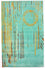 Tappeto di design - 244 x 154 cm - turchese