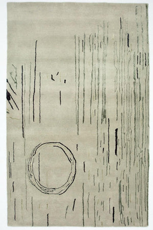 Tappeto di design - 245 x 153 cm - argento