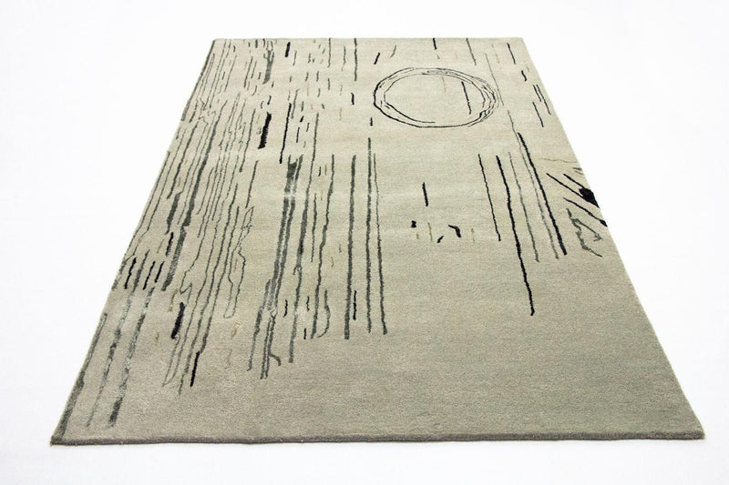Tappeto di design - 245 x 153 cm - argento