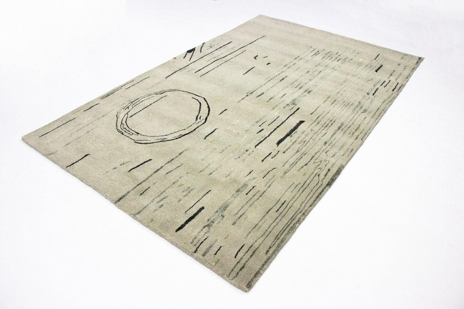 Tappeto di design - 245 x 153 cm - argento