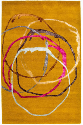 Tappeto di design - 245 x 155 cm - arancione