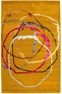 Tappeto di design - 245 x 155 cm - arancione