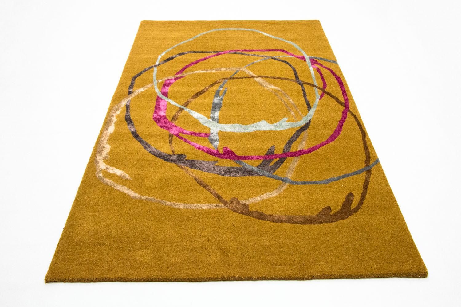 Tappeto di design - 245 x 155 cm - arancione