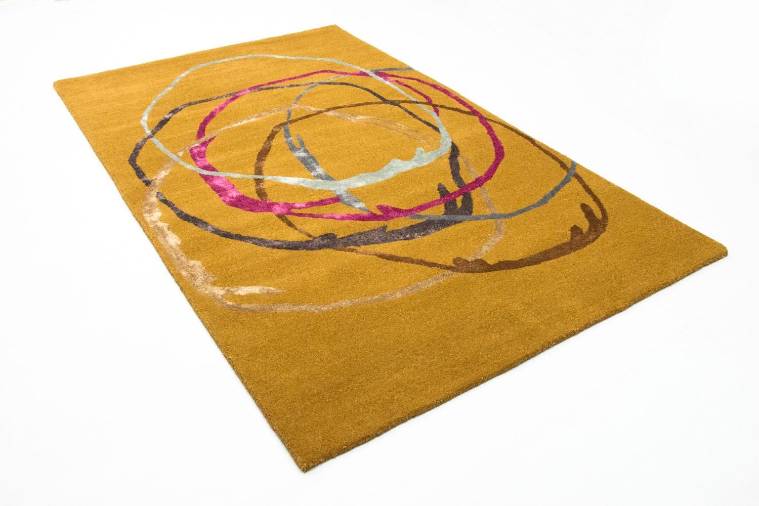 Tappeto di design - 245 x 155 cm - arancione