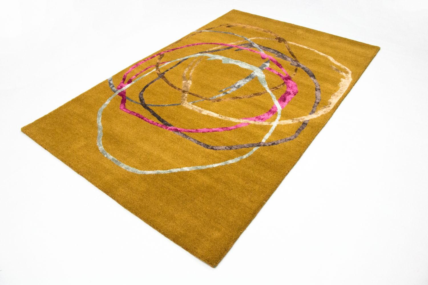 Tappeto di design - 245 x 155 cm - arancione