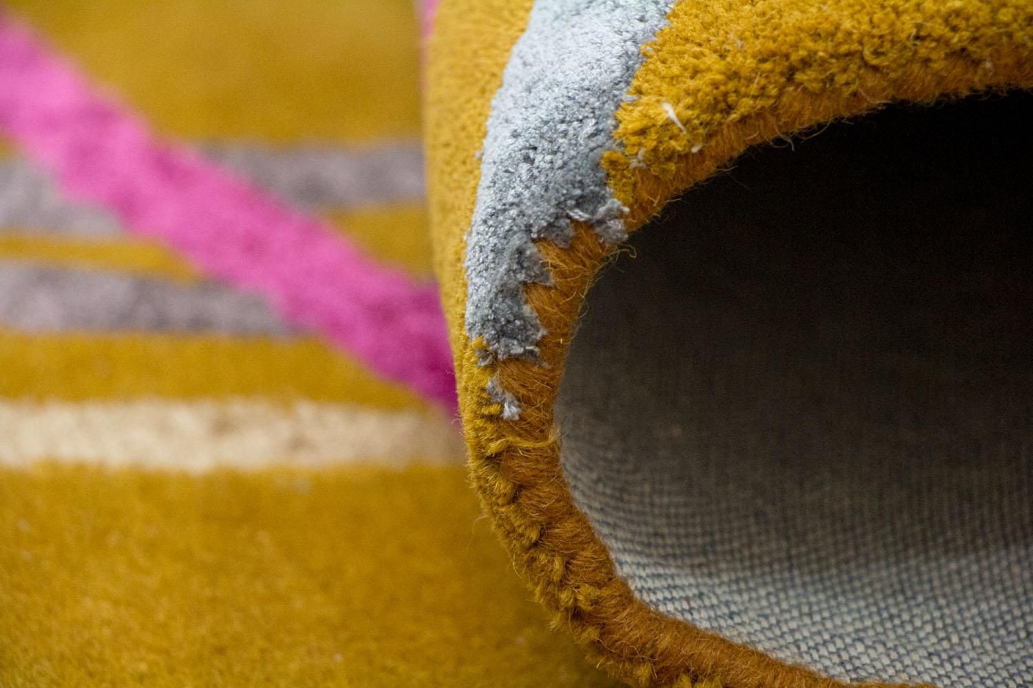 Tappeto di design - 245 x 155 cm - arancione