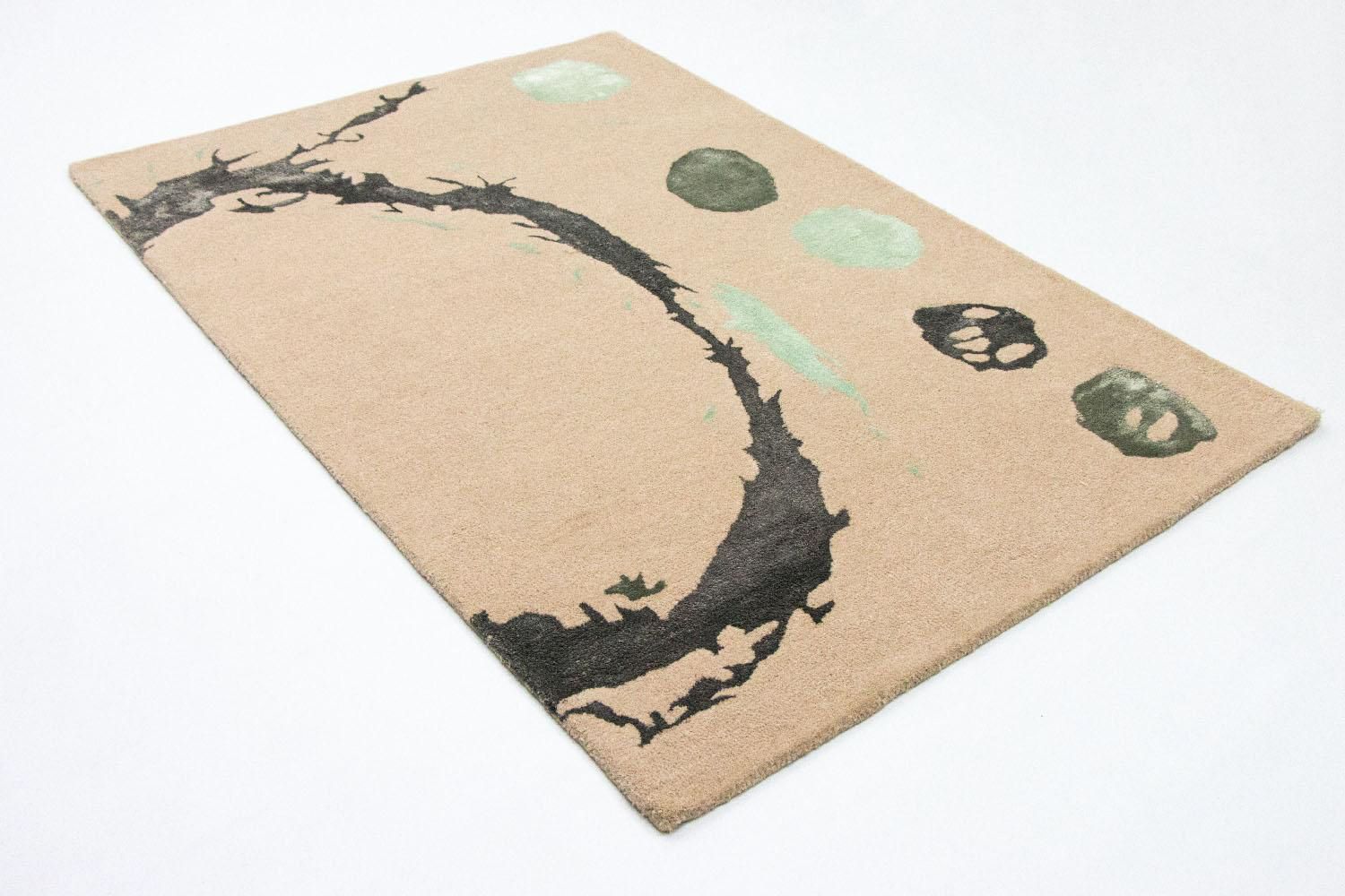 Tappeto di design - 179 x 121 cm - beige