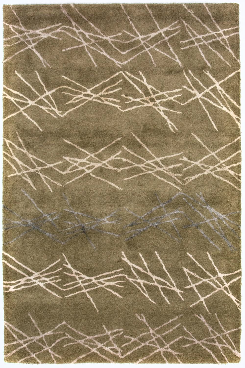 Tappeto di design - 182 x 122 cm - verde