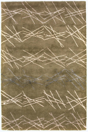 Tappeto di design - 182 x 122 cm - verde