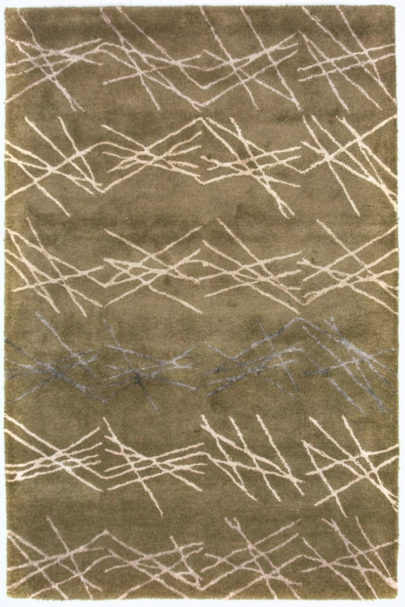 Tappeto di design - 182 x 122 cm - verde