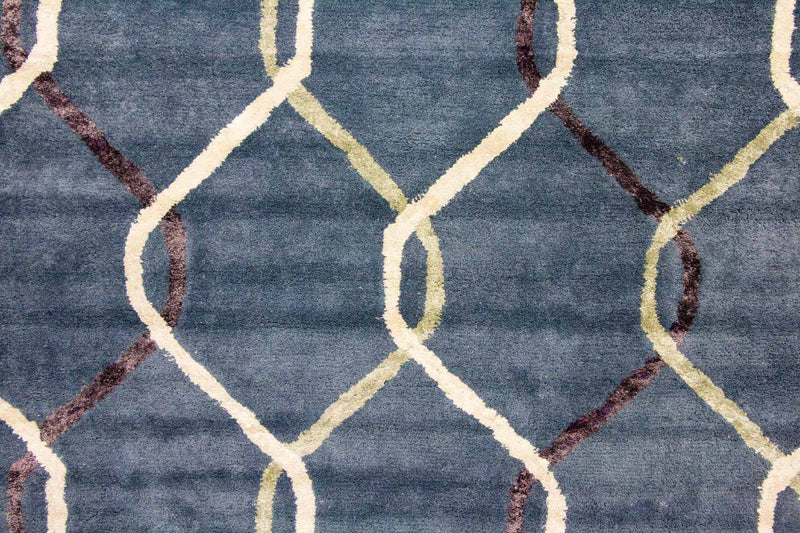 Tappeto di design - 240 x 153 cm - blu