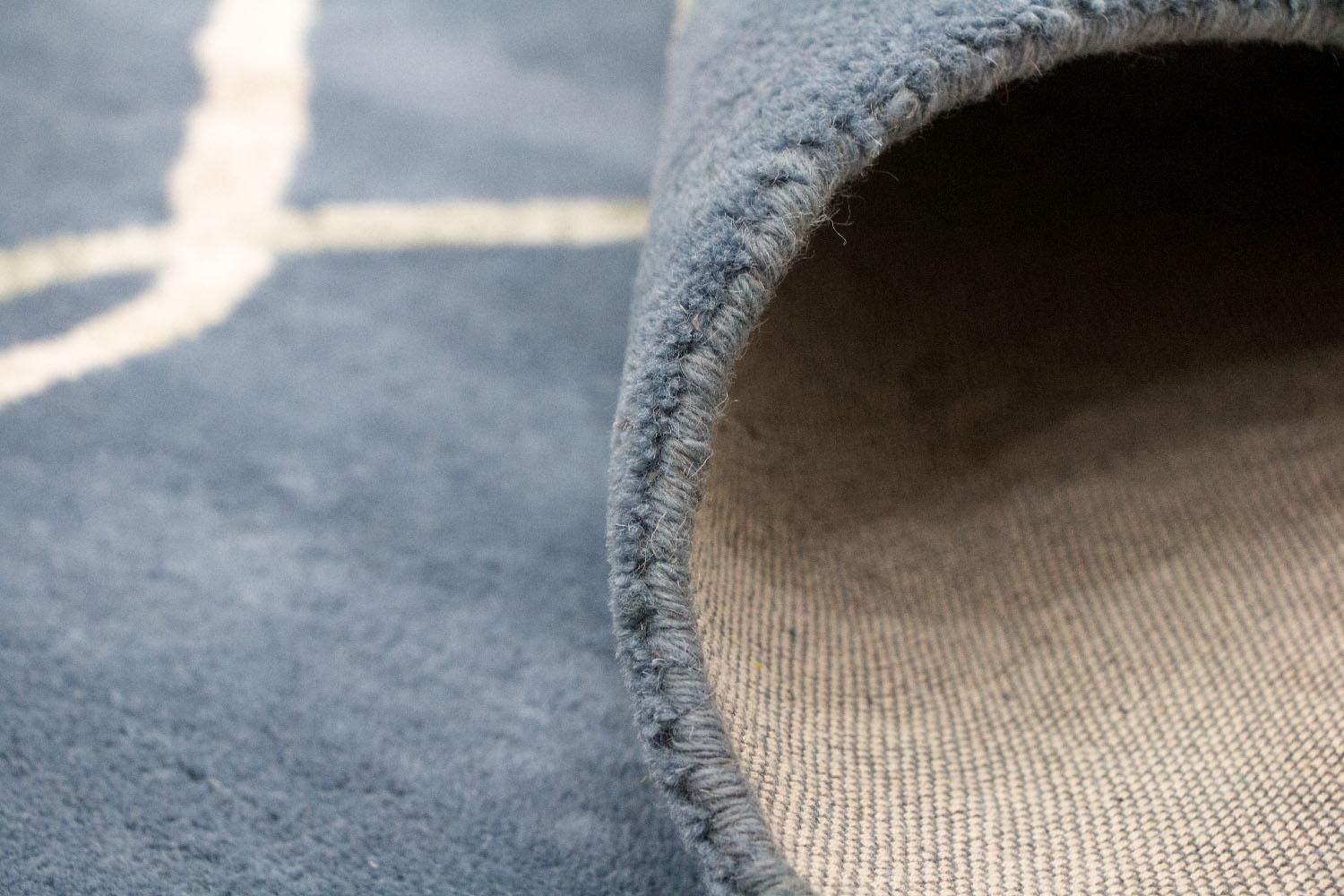 Tappeto di design - 240 x 153 cm - blu