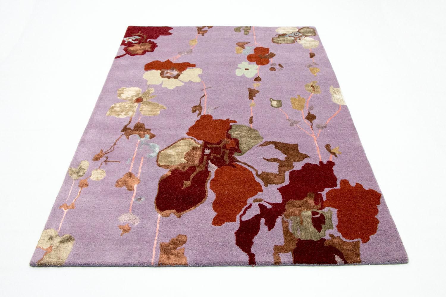 Tappeto di design - 240 x 152 cm - viola