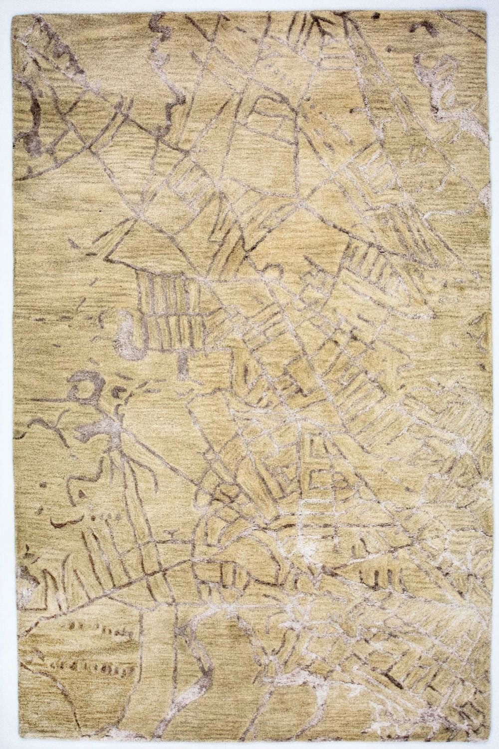 Tappeto di design - 243 x 152 cm - multicolore