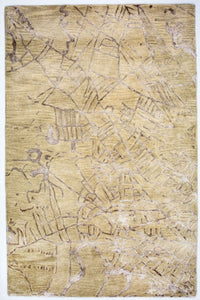 Tappeto di design - 243 x 152 cm - multicolore