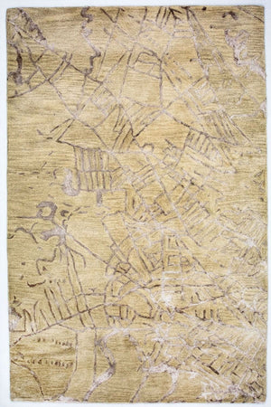 Tappeto di design - 243 x 152 cm - multicolore