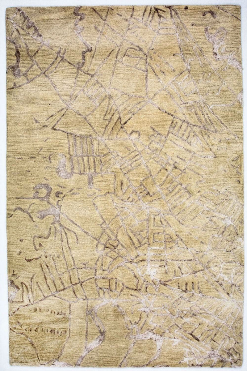 Tappeto di design - 243 x 152 cm - multicolore