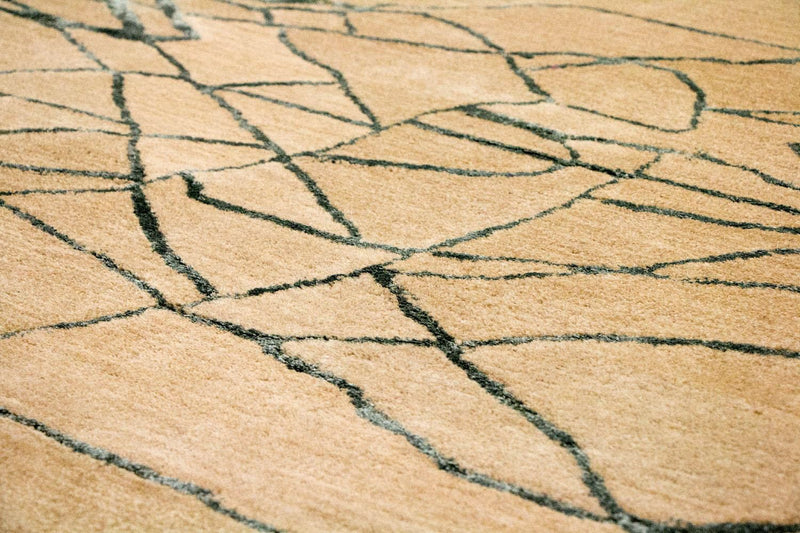 Tappeto di design - 243 x 152 cm - beige