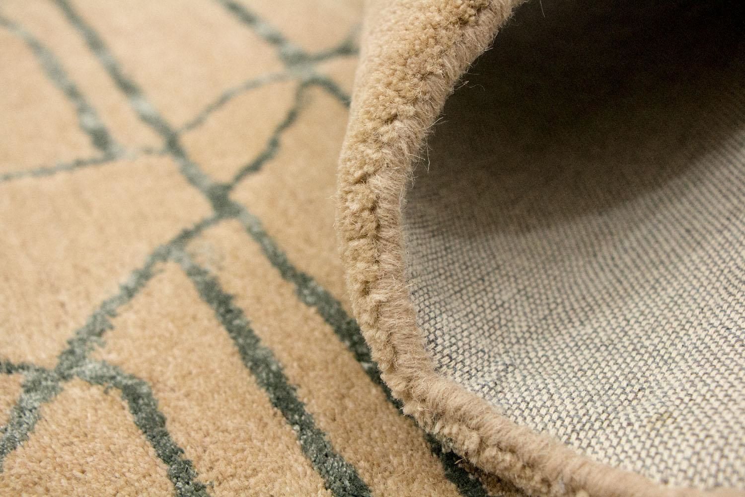 Tappeto di design - 243 x 152 cm - beige