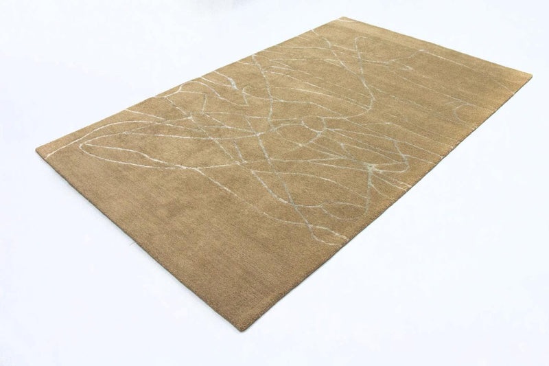 Tappeto di design - 243 x 150 cm - marrone