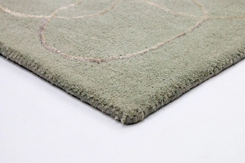 Tappeto di design - 239 x 150 cm - argento