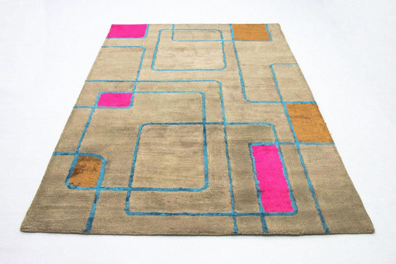Tappeto di design - 239 x 152 cm - multicolore