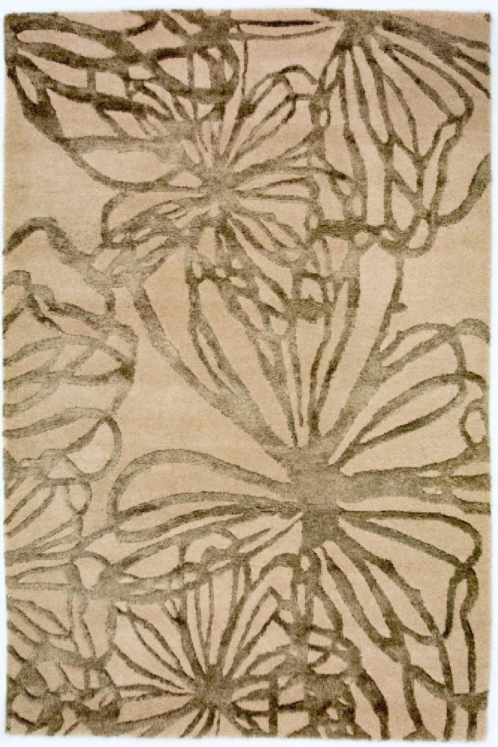 Tappeto di design - 193 x 134 cm - beige