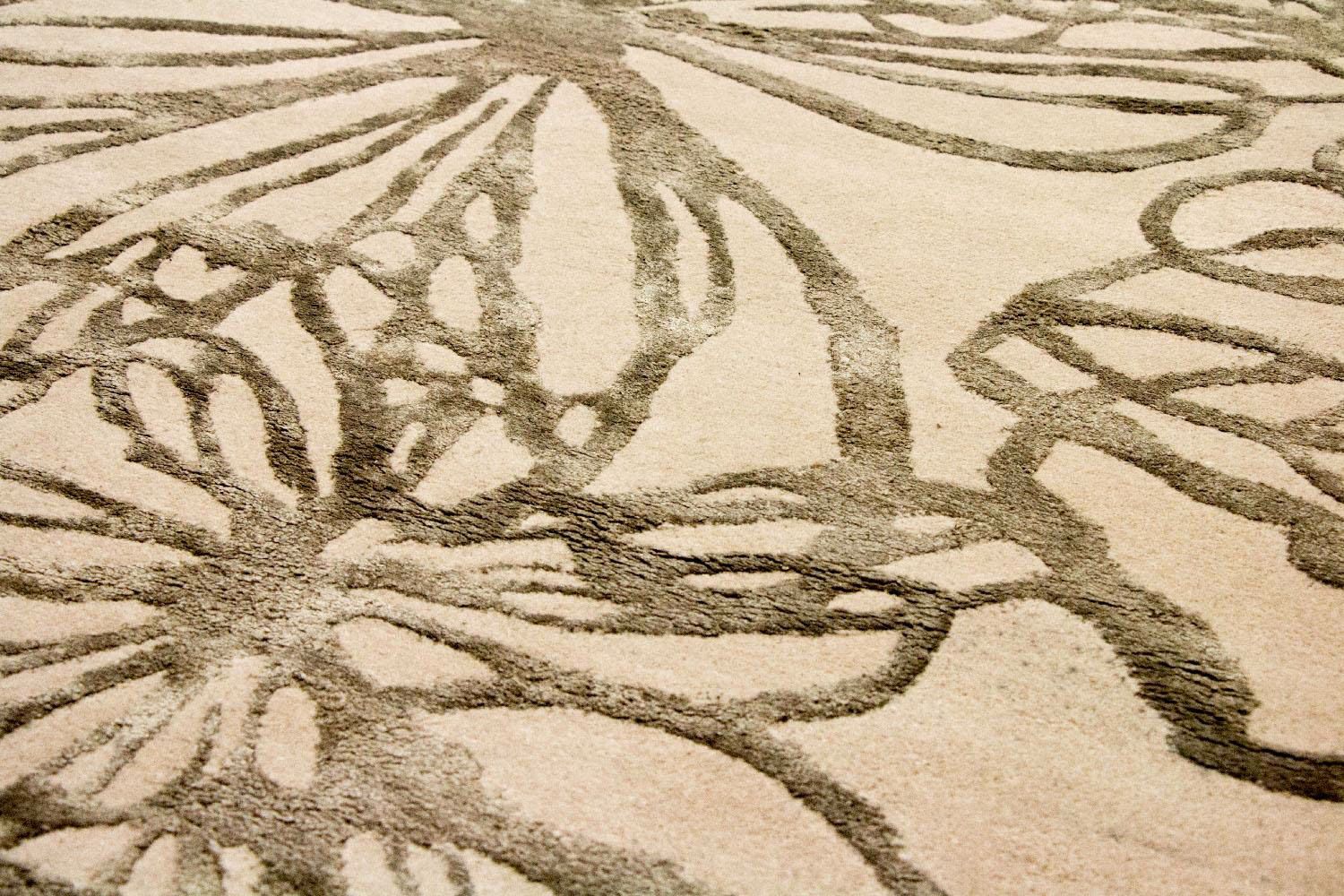 Tappeto di design - 193 x 134 cm - beige