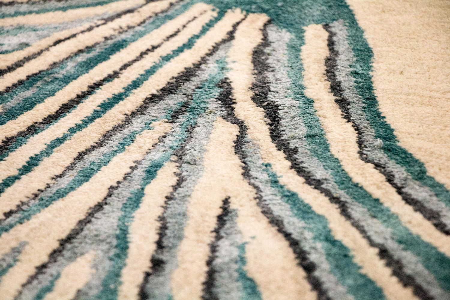 Tappeto di design - 243 x 153 cm - beige