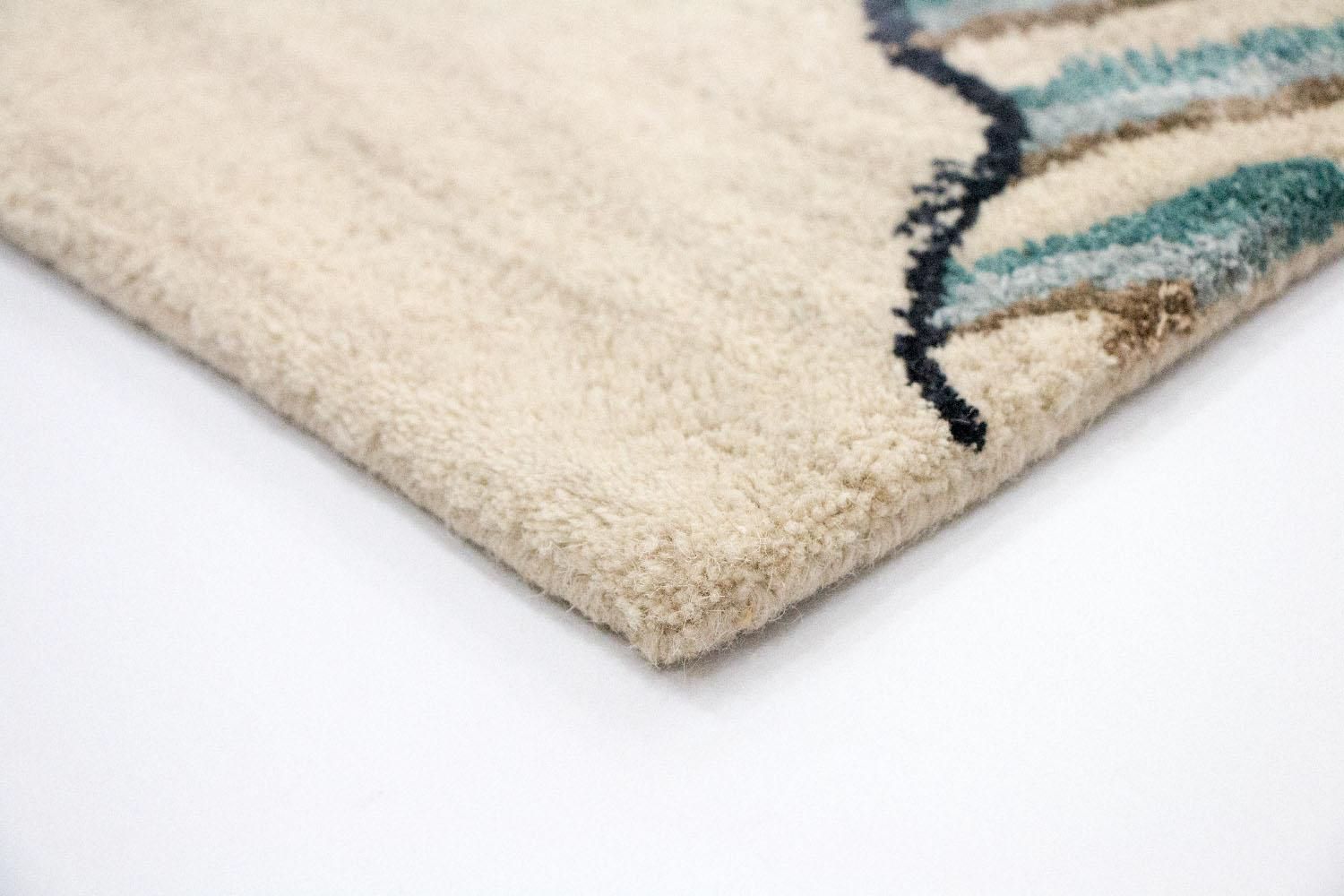 Tappeto di design - 243 x 153 cm - beige