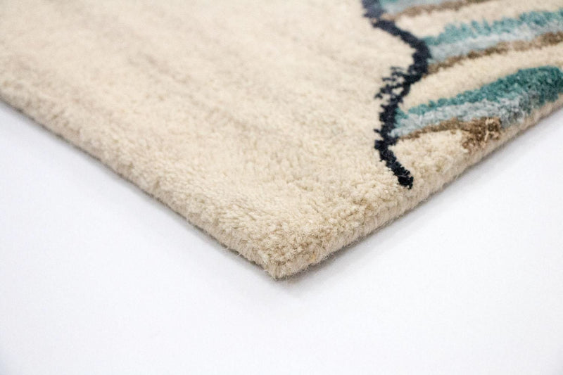 Tappeto di design - 243 x 153 cm - beige