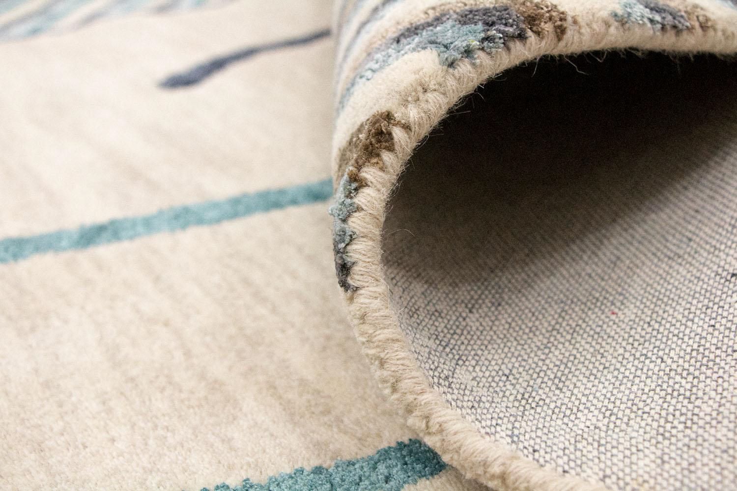 Tappeto di design - 243 x 153 cm - beige