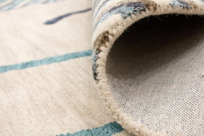 Tappeto di design - 243 x 153 cm - beige